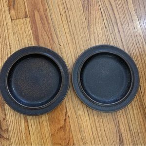 2 Vintage Arabia ruska salad plate